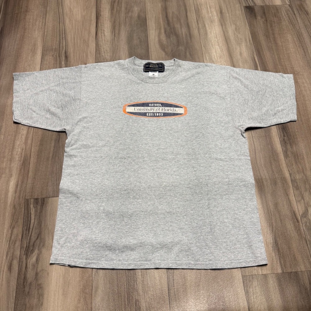 Jones & Mitchell University of Florida Gators T-Shirt Gray XL EST 1853 Mens